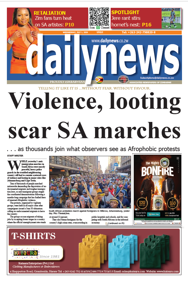 Wednesday 1 July 2026